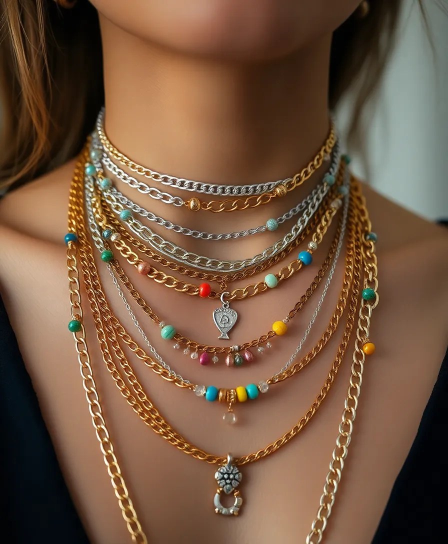 14 Fashion Accessories That Will Elevate Any Outfit (You Can't Miss #9!) - 3. Layered Necklaces