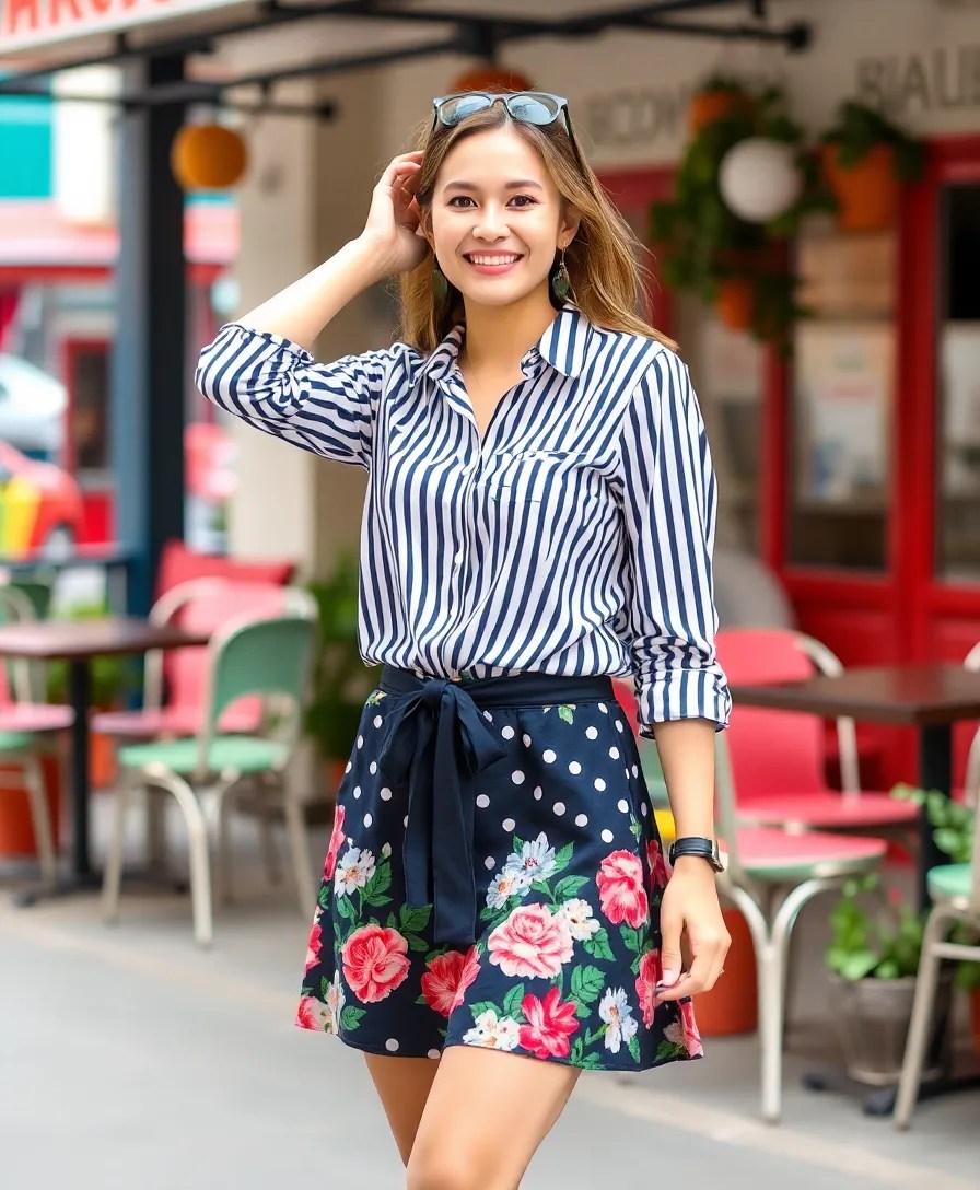 25 Styling Tips That Will Instantly Upgrade Your Wardrobe (Try #14 Today!) - 7. Mix Patterns Like a Pro